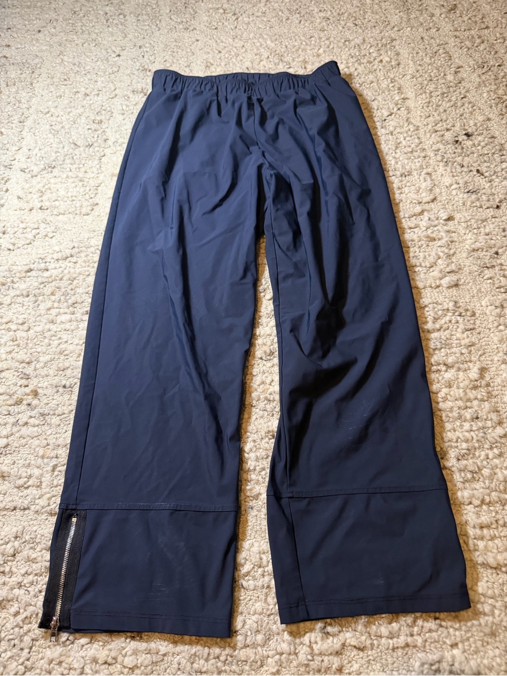 JASON Navy Elastic Waist Pants - XL